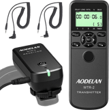 AODELAN Wireless Remote Shutter Release Intervalometer