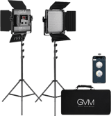 GVM LED Video Lights 2 pack