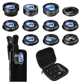 11-in-1 Phone Camera Lens Kit for iPhone/Android