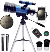 ToyerBee 300mm Portable Refractor Telescope