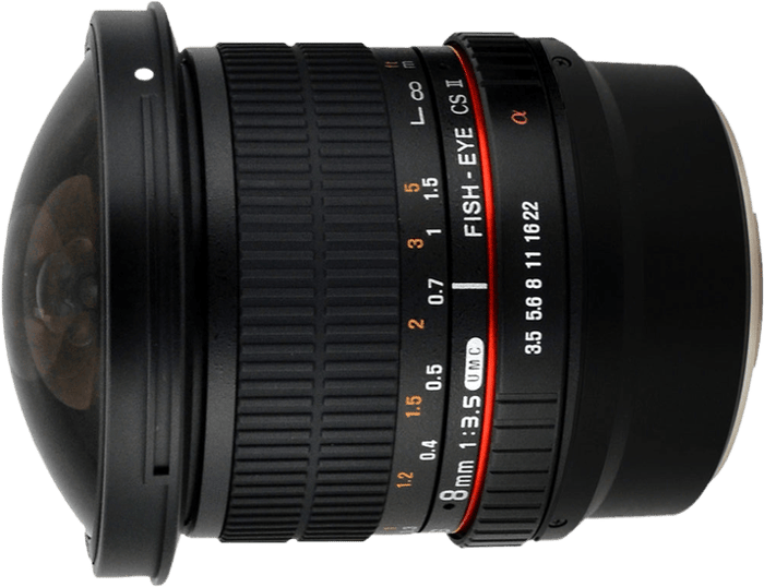 Samyang 8mm F/3.5 AS IF Fisheye UMC CS II DH