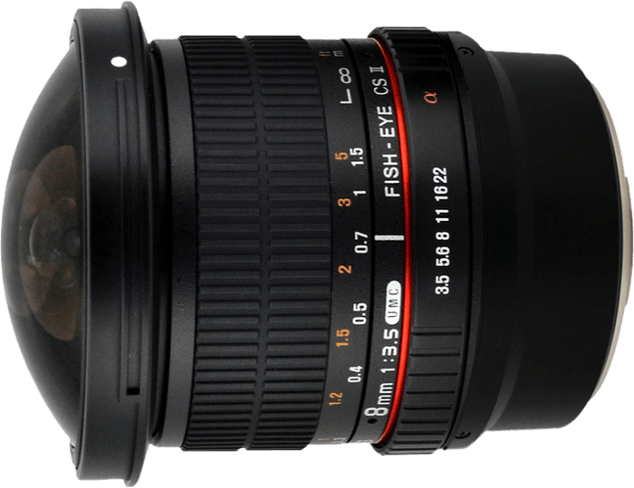 Samyang 8mm F/3.5 AS IF Fisheye UMC CS II DH