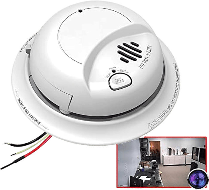 AES Smoke Detector Spy Camera