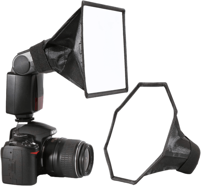 2-Pack Speedlight Softbox: 8