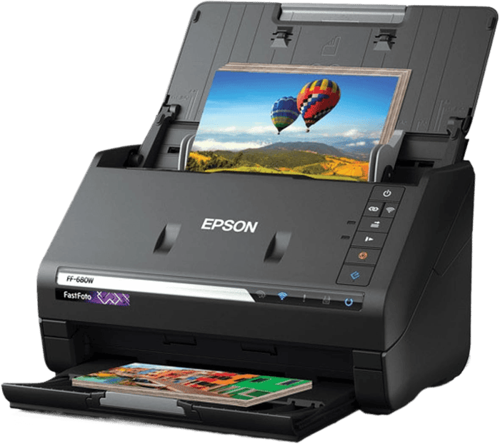 Epson FastFoto FF-680W Wireless Photo Scanner