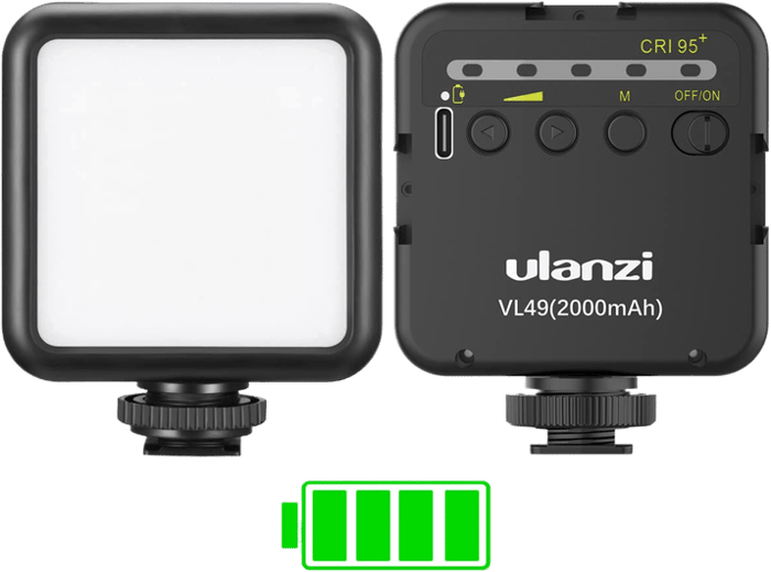 ULANZI VL49 RGB LED Video Light