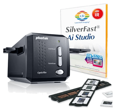 Plustek OpticFilm 8200i AI Scanner