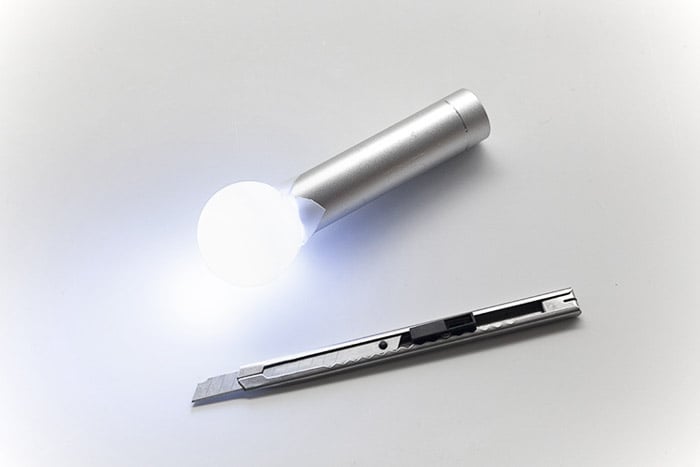 DIY photography lighting made with table tennis balls