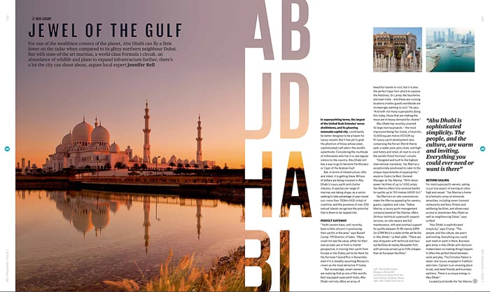 Travel Photography magazine layout