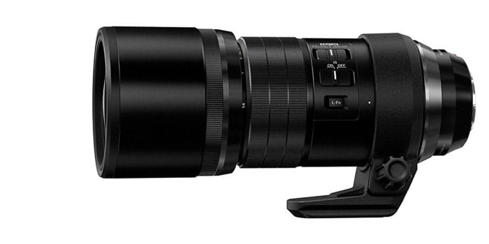 Image of a telephoto lens for Panasonic gh5 camera