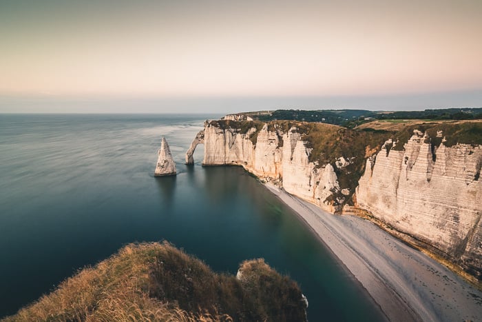 A beautiful summer coastline