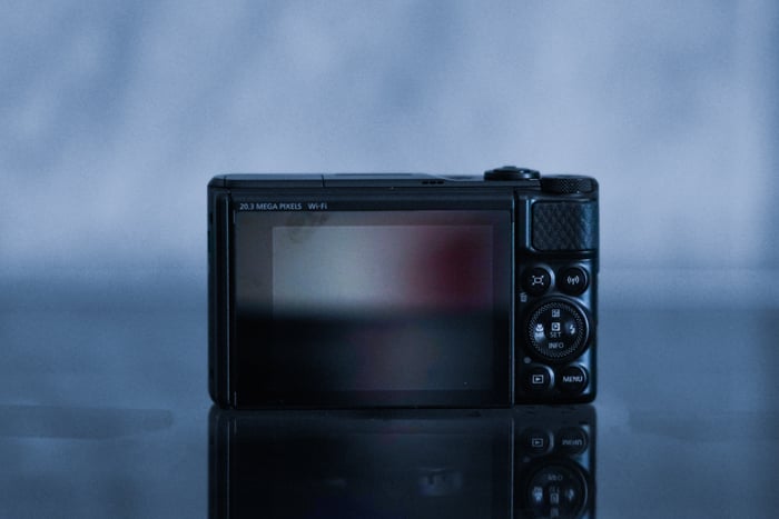 A canon powershot sx74 hs camera