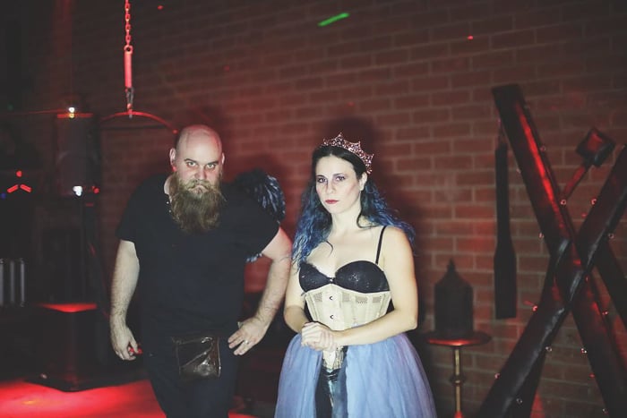 Atmospheric portrait of club goers - nightclub and party photography tips