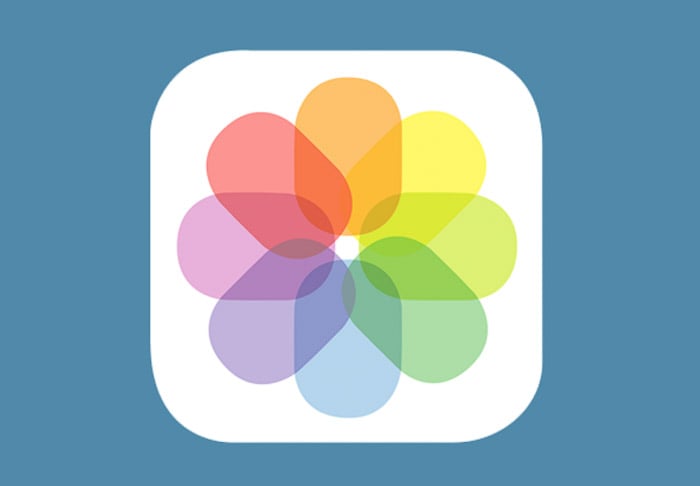 The Photo App icon - how to add text to photos