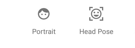Screenshot of Snapseed tools - Retouching Photos of People With Portrait Tools