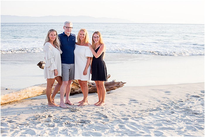 A group of people posing outdoors - take good photos of people