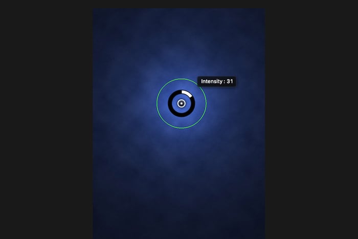 A screenshot showing how to create a Digital background in Photoshop 