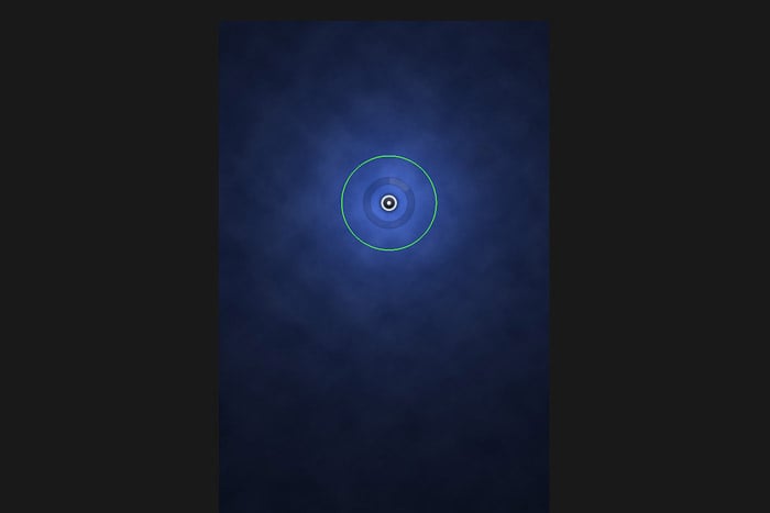 A screenshot showing how to create a Digital background in Photoshop 