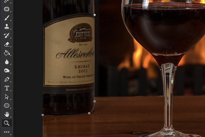 A screenshot showing how to use gaussian blur in Photoshop