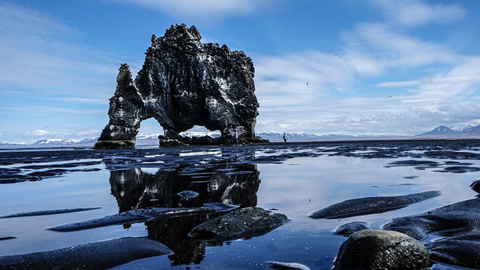 Hvítserkur seastack iceland 