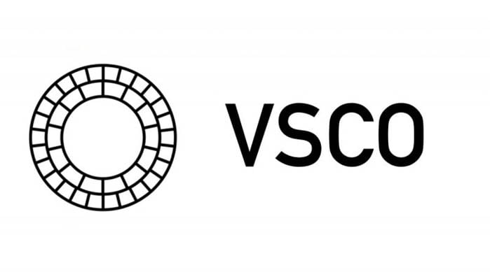 The VSCO instagram filters app logo