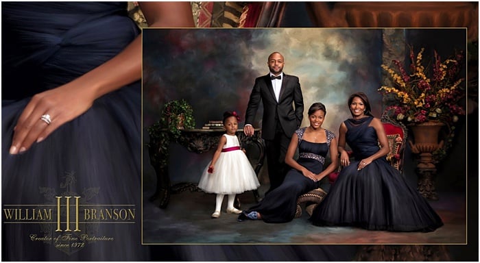 Classic-style family photo by William Branson