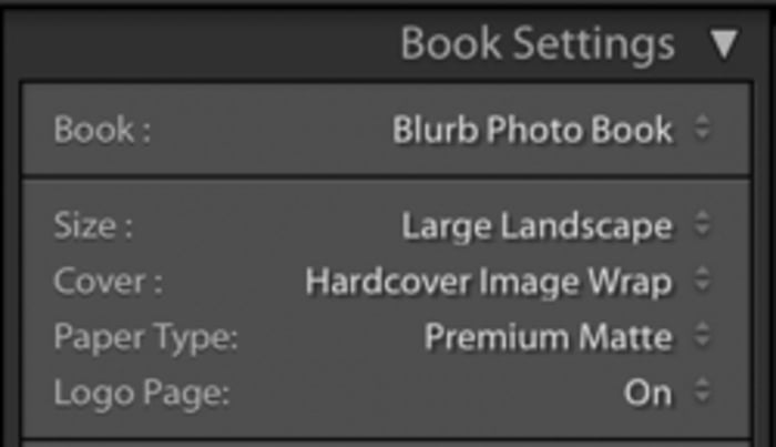Illustrative photo of book settings