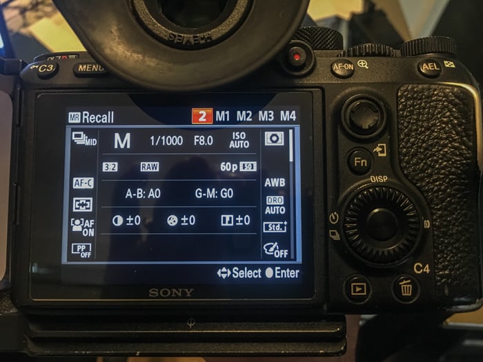 Pre-programmed mode for wildlife photography