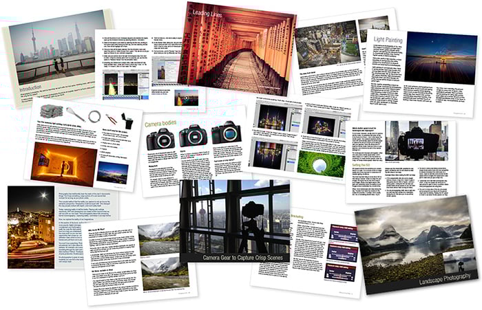 official image of the Photography Tutorial eBook