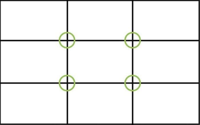 Rule of thirds grid