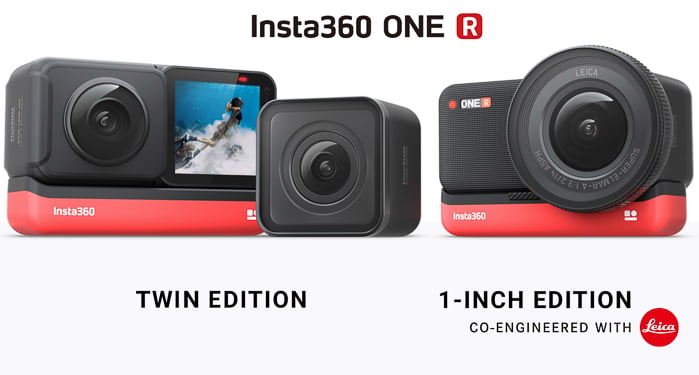Insta360 One R Action Camera product shot