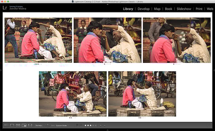 A screenshot of syncing editing preferences in Lightroom 