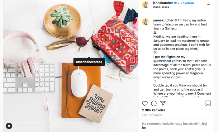 A screenshot of an instagram post