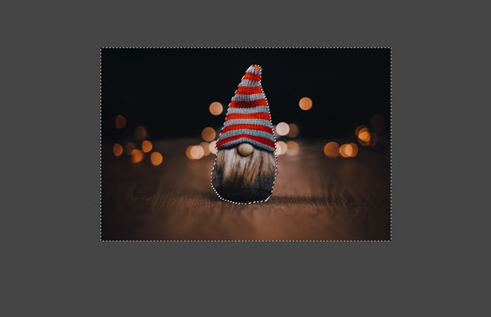 screenshot showing how to invert an image in GIMP