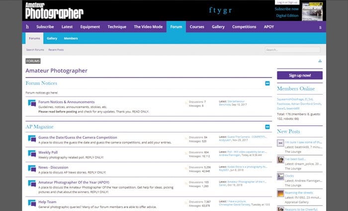 Amateur Photographer screenshot