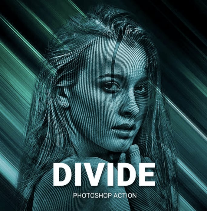 Divide photoshop filter screenshot