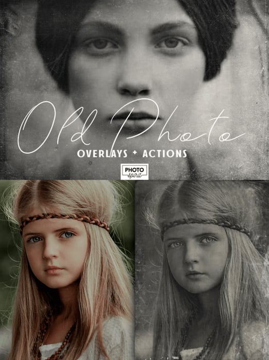 Old Photo screenshot with before and after comparison