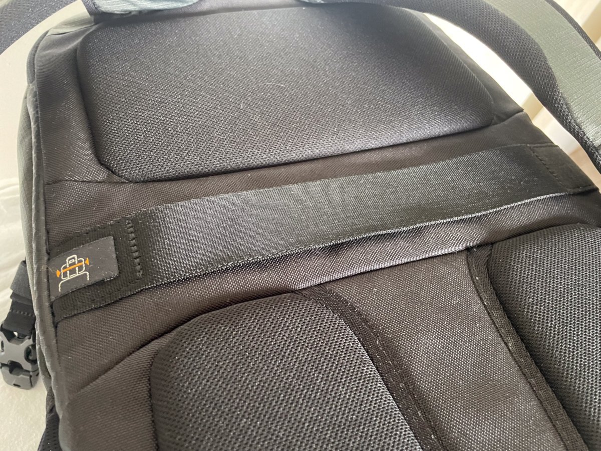 Lowepro FastPack luggage strap