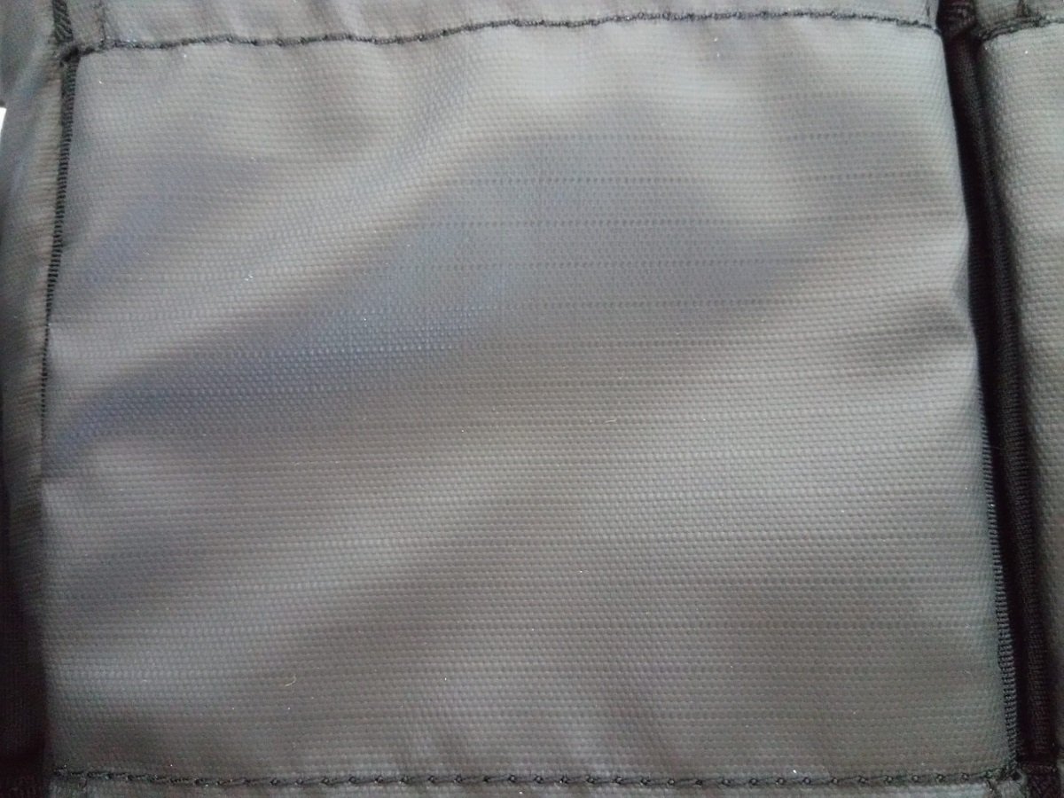 Close up of interior nylon