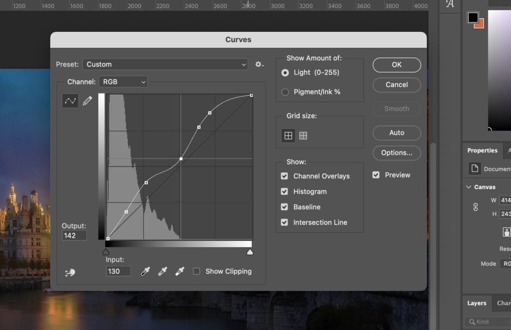 A software interface with various editing options and sliders, indicating that the user is likely working on graphic design or photo manipulation.