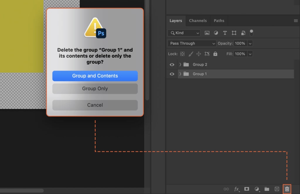 How to Group Objects in Photoshop