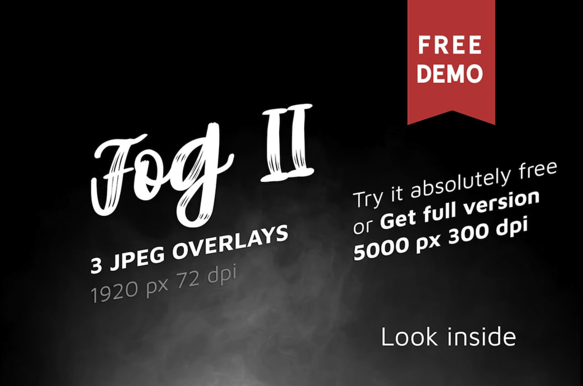 fog photoshop plugin ad