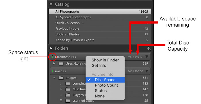 Uma captura de tela mostrando como usar o sistema de catálogo Photoshop Lightroom