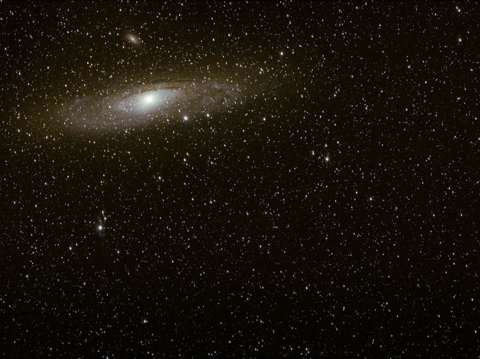 Astrofotografia da Galáxia de Andrômeda (M31)