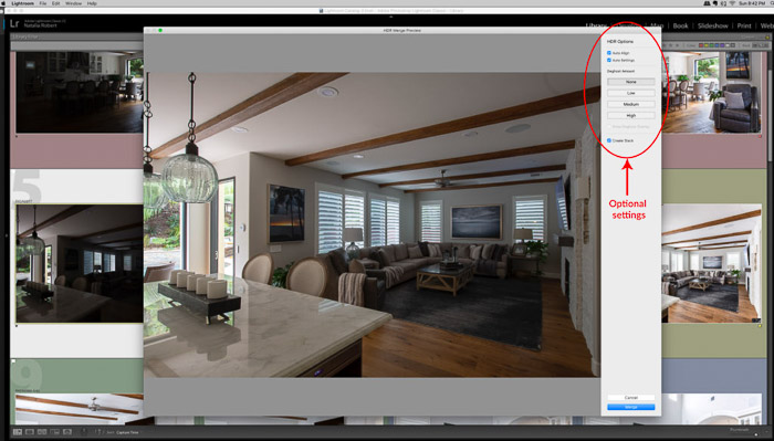 How To Merge Photos In Lightroom Lightroom Hdr Photo Merge Tool