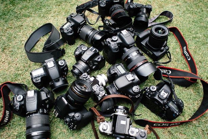 used dslr camera equipment