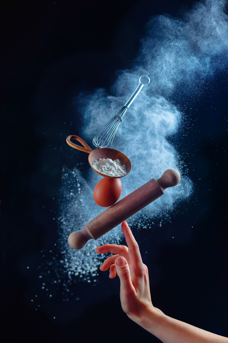 How to Create Magical Still Life Photos With DIY Flour Clouds