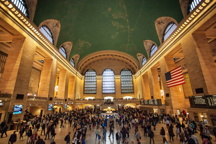 Stasiun Grand Central - Tempat Fotografi New York