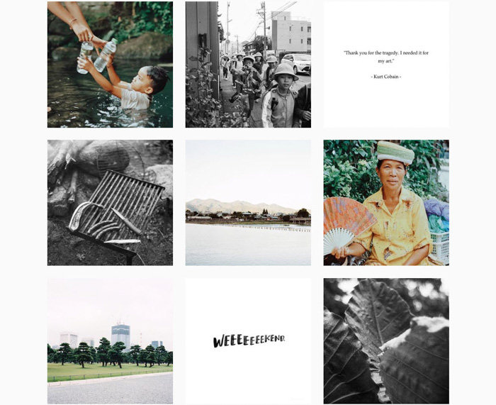 a nine photo grid by Teva Cosic-beste filmfotografen