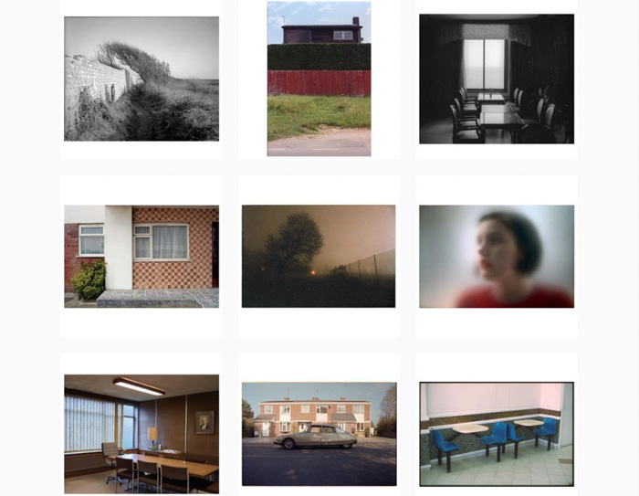 a nine photo grid by Ian Howorth-contemporary analog photography